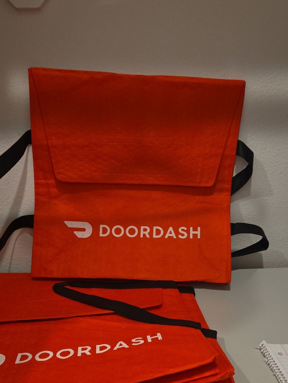 Door Dash Pizza Insulated Delivery Bag — Lot Of 3. New